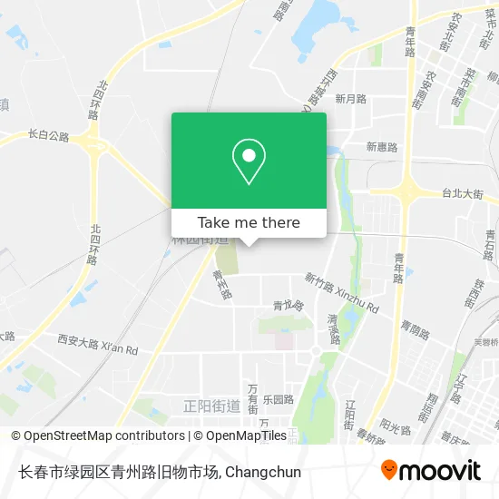 长春市绿园区青州路旧物市场 map