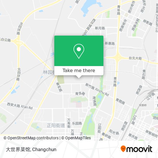 大世界菜馆 map