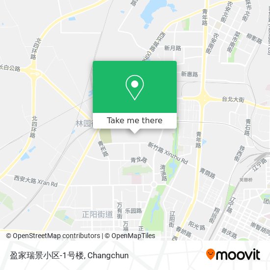 盈家瑞景小区-1号楼 map