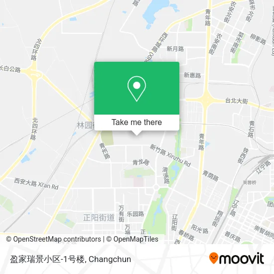 盈家瑞景小区-1号楼 map