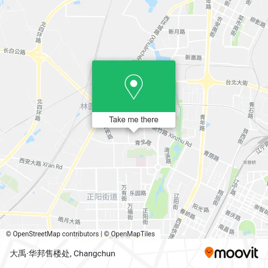 大禹·华邦售楼处 map
