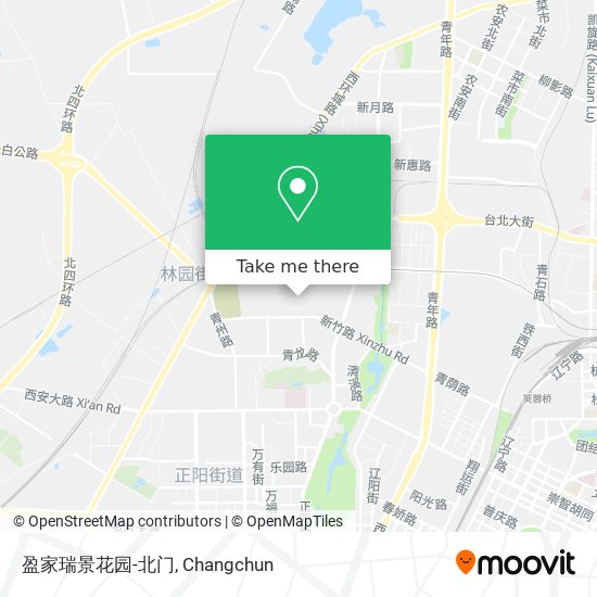 盈家瑞景花园-北门 map
