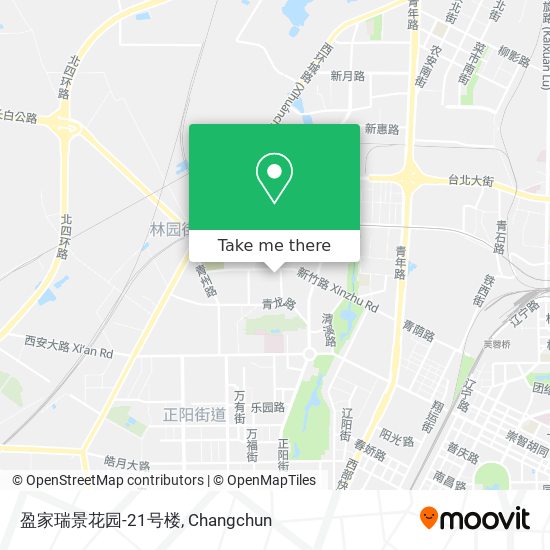 盈家瑞景花园-21号楼 map