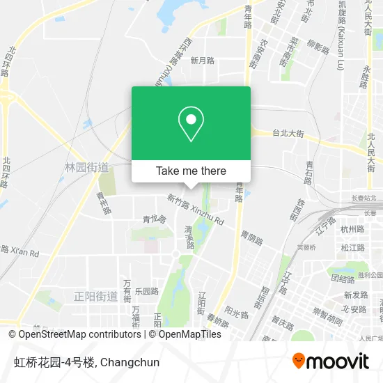 虹桥花园-4号楼 map