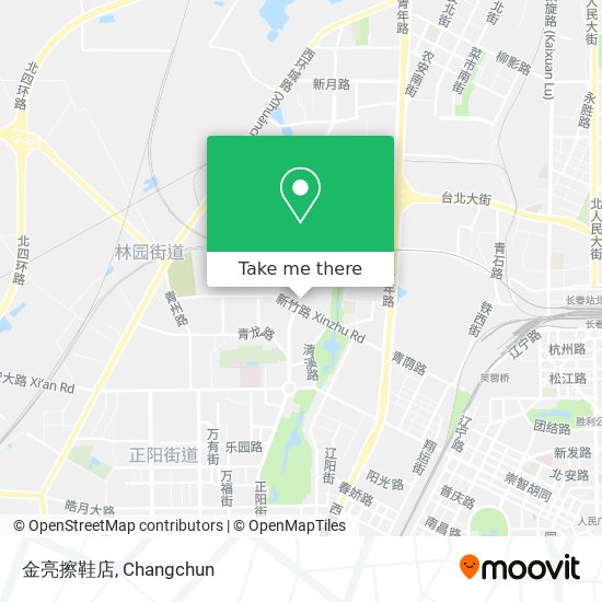 金亮擦鞋店 map