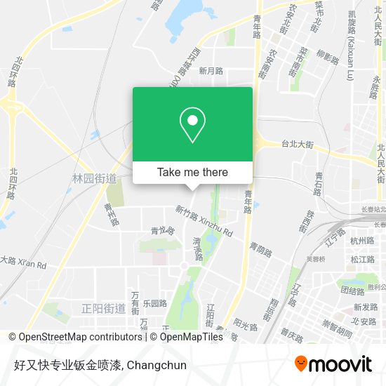 好又快专业钣金喷漆 map