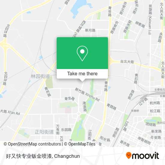 好又快专业钣金喷漆 map