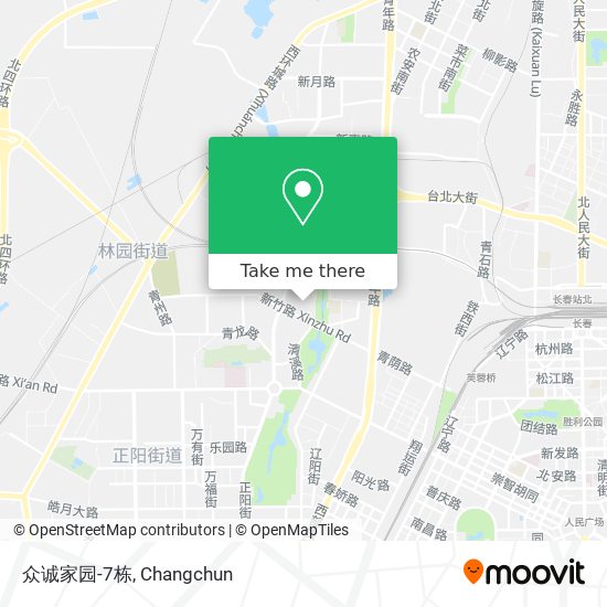 众诚家园-7栋 map