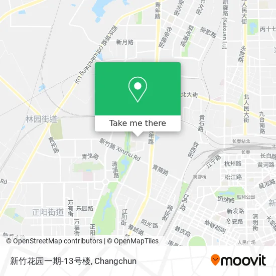 新竹花园一期-13号楼 map