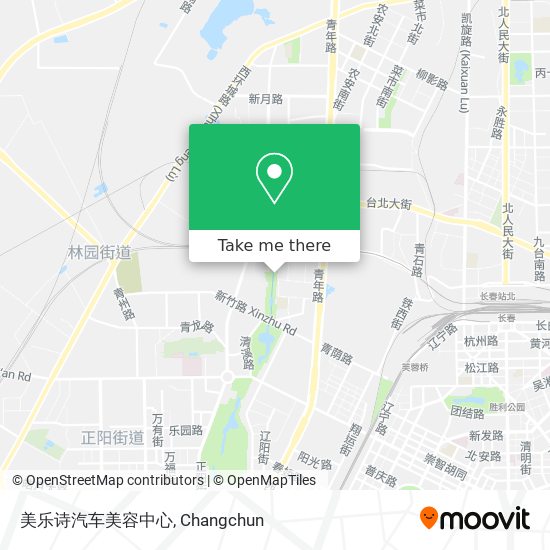 美乐诗汽车美容中心 map