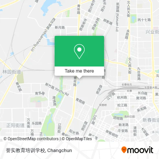 誉实教育培训学校 map