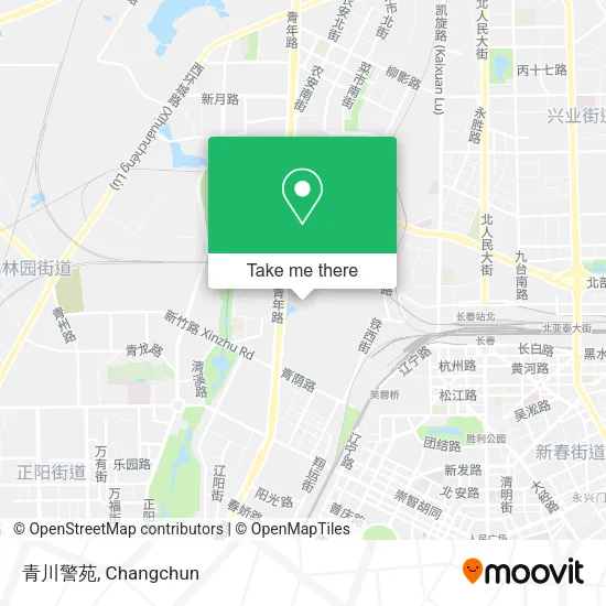 青川警苑 map
