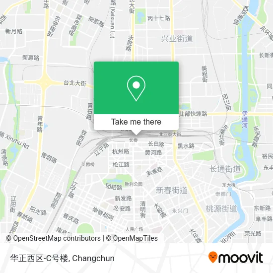 华正西区-C号楼 map