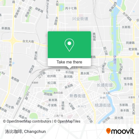 洛比咖啡 map