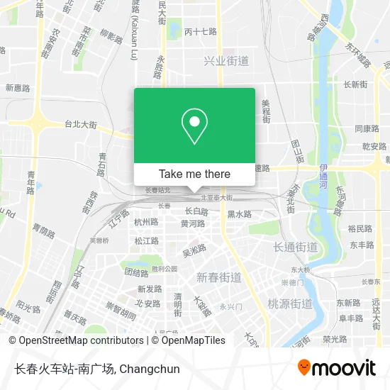 长春火车站-南广场 map