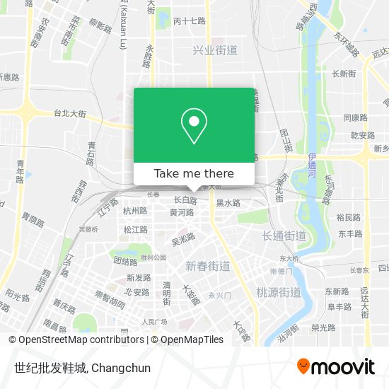 世纪批发鞋城 map