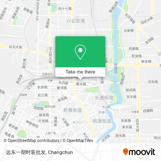 远东一期时装批发 map