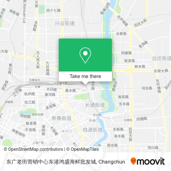 东广老街营销中心东港鸿盛海鲜批发城 map