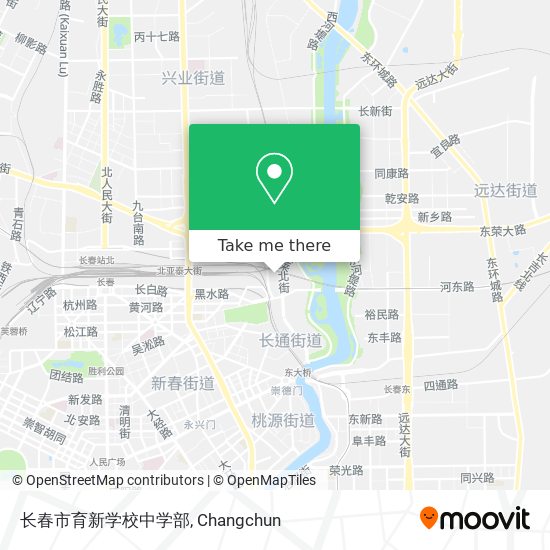 长春市育新学校中学部 map