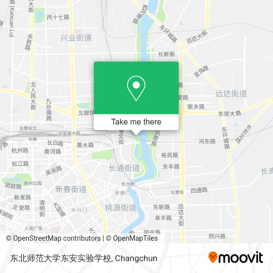 东北师范大学东安实验学校 map
