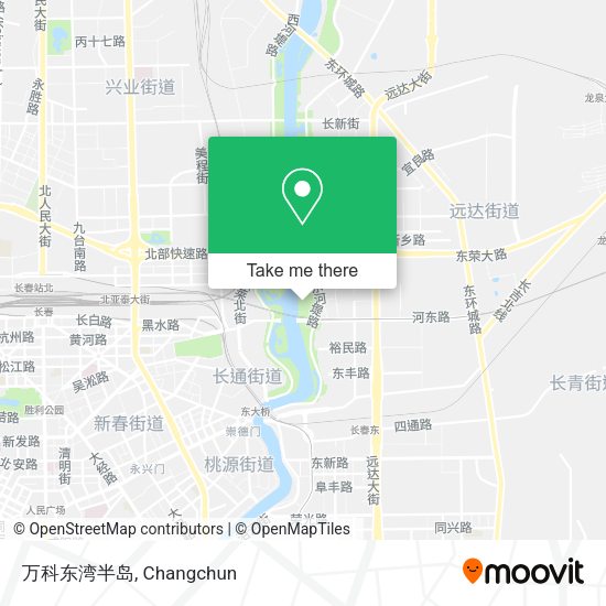 万科东湾半岛 map