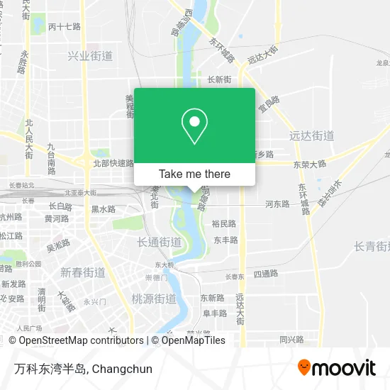 万科东湾半岛 map