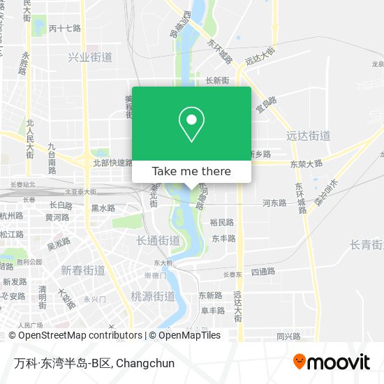 万科·东湾半岛-B区 map