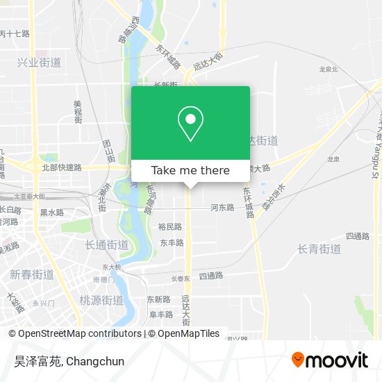 昊泽富苑 map