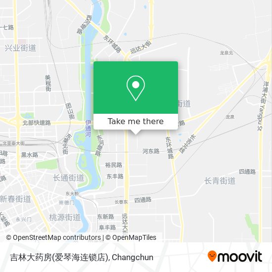 吉林大药房(爱琴海连锁店) map