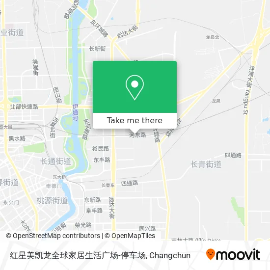 红星美凯龙全球家居生活广场-停车场 map
