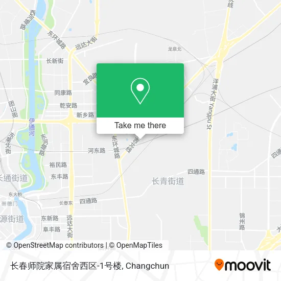 长春师院家属宿舍西区-1号楼 map