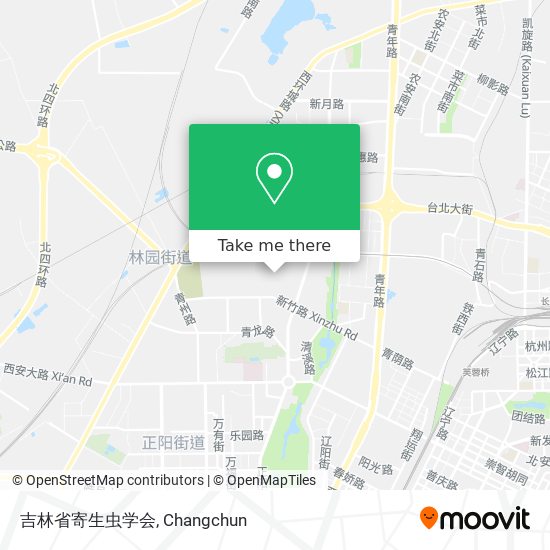 吉林省寄生虫学会 map