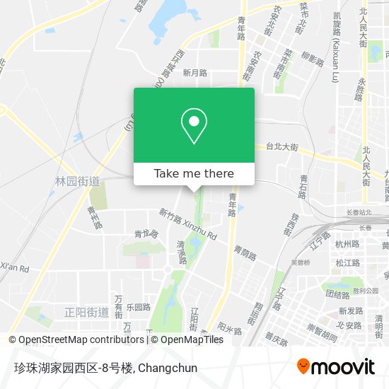 珍珠湖家园西区-8号楼 map