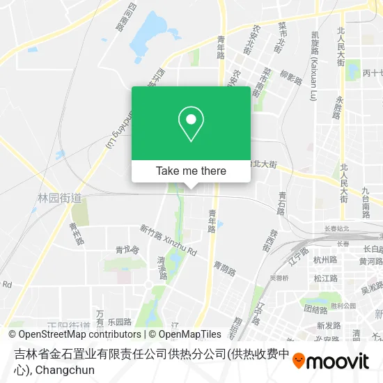 吉林省金石置业有限责任公司供热分公司(供热收费中心) map