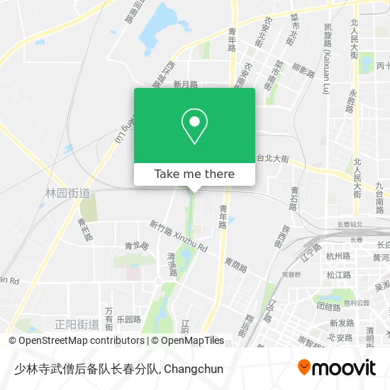 少林寺武僧后备队长春分队 map