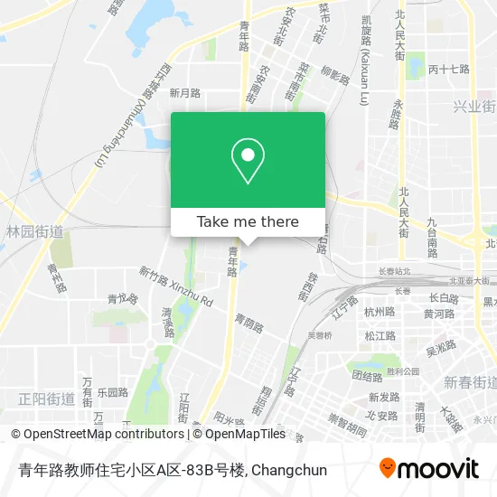 青年路教师住宅小区A区-83B号楼 map