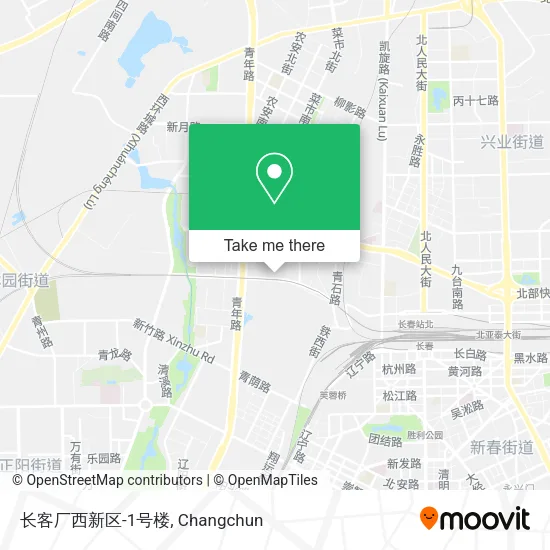 长客厂西新区-1号楼 map