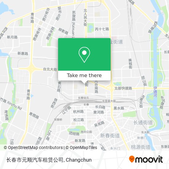 长春市元顺汽车租赁公司 map