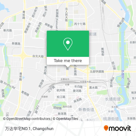 万达华宅NO.1 map