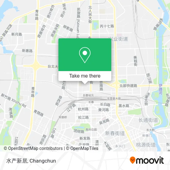 水产新居 map