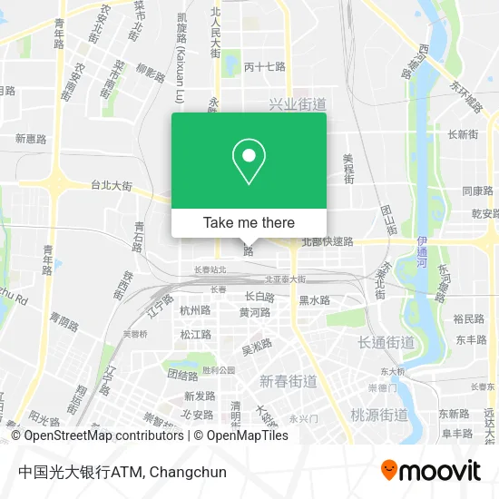中国光大银行ATM map