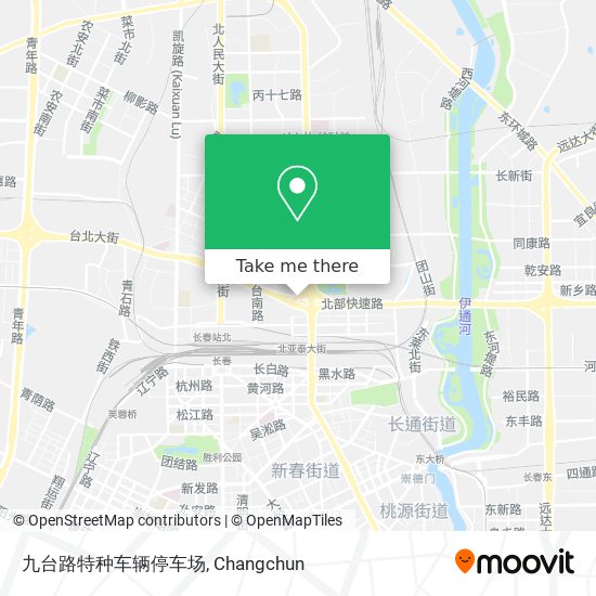 九台路特种车辆停车场 map