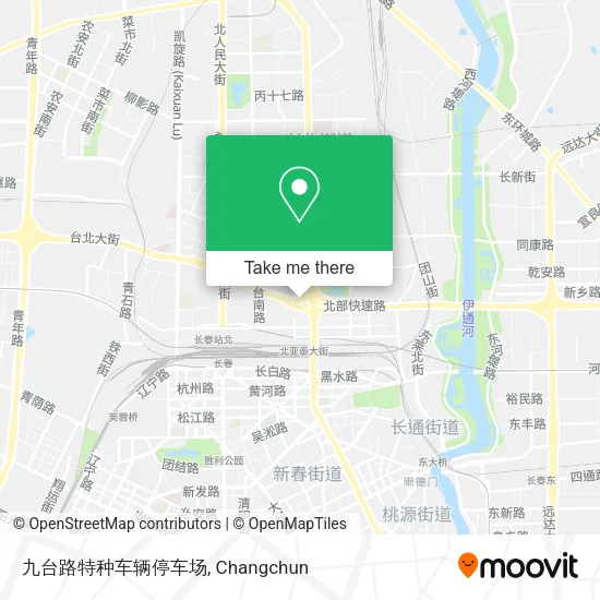 九台路特种车辆停车场 map