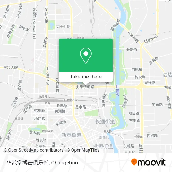 华武堂搏击俱乐部 map