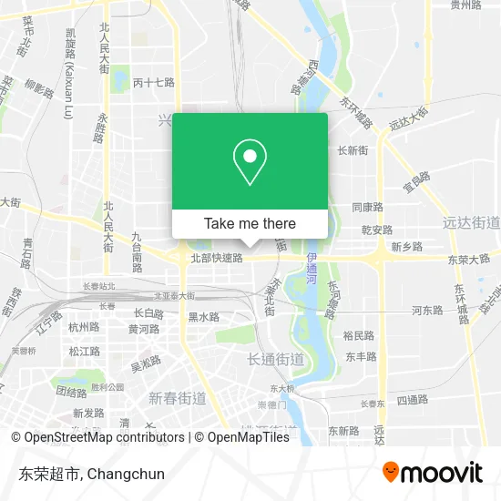 东荣超市 map