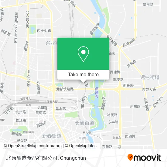 北康酿造食品有限公司 map