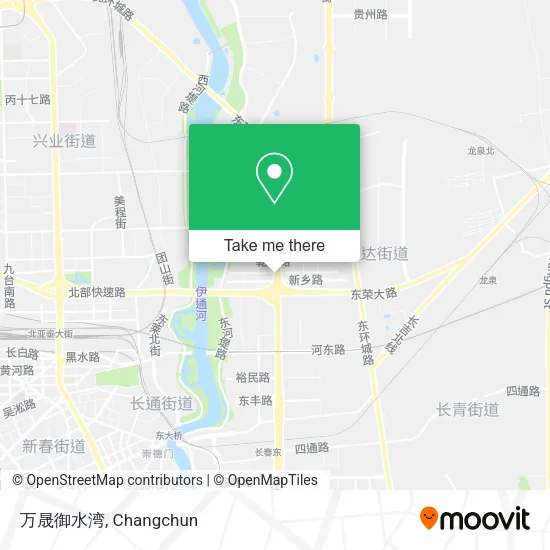 万晟御水湾 map