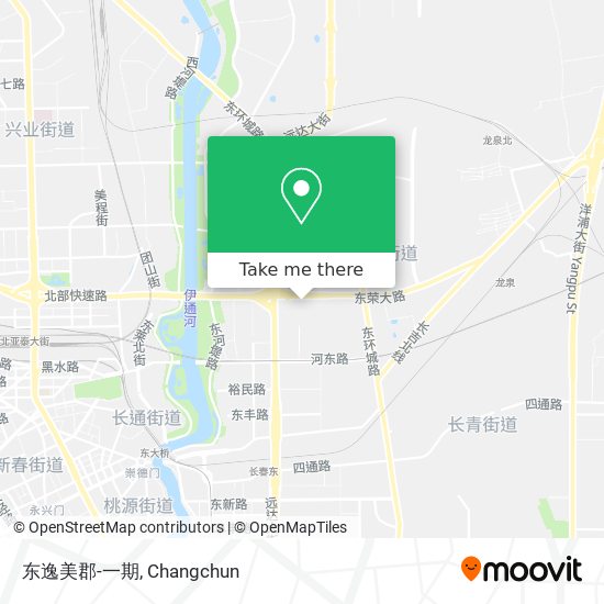 东逸美郡-一期 map