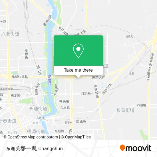 东逸美郡-一期 map