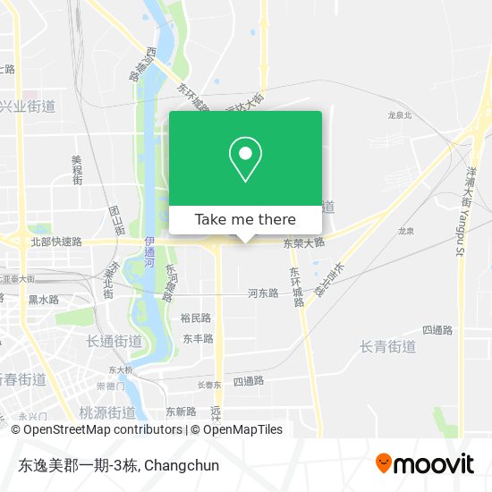 东逸美郡一期-3栋 map